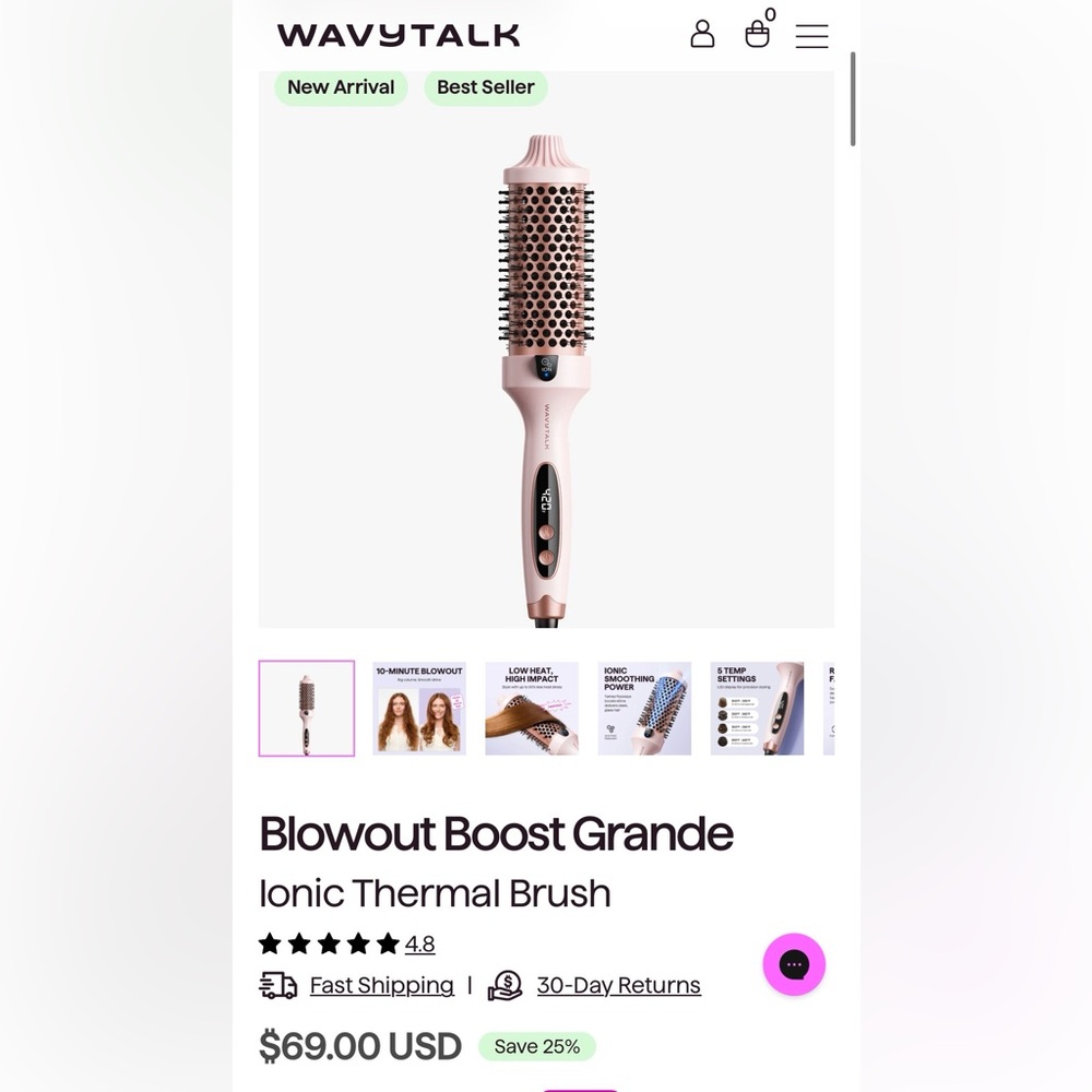 Blowout Boost Grande Hair Brush